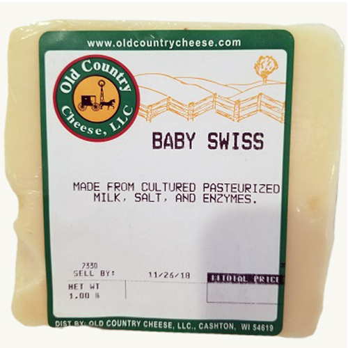 1 lb. Baby Swiss